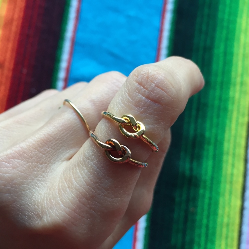 Forget Me Knot Rings